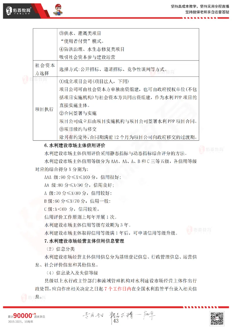 2025.5.10佑森教育赵建玲授课一建水利实务《第七、八、九章》专用讲义，版权所有，侵权必究_2026年一级建造师_2026年一建水利_2025年一建水利SVIP_02-基础精讲✿高端面授✿深度强化