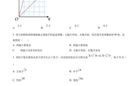 2024年高考物理试卷（江苏）（空白卷）_物理历年高考真题_新&middot;Word版2008-2025&middot;高考物理真题_物理（按年份分类）2008-2025_2024&middot;高考物理真题