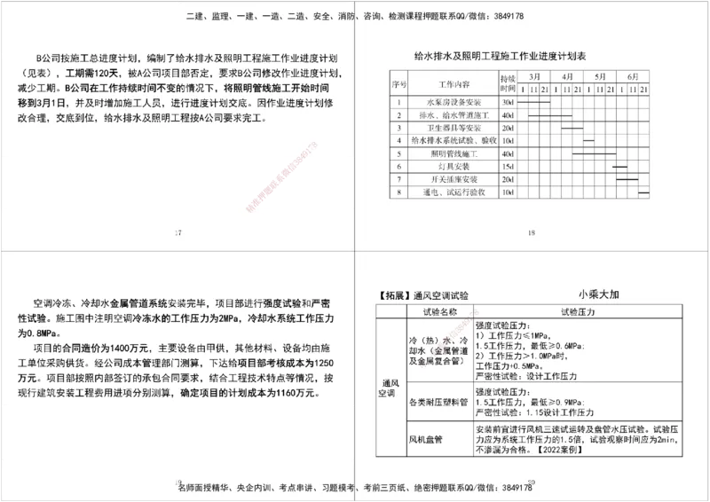 05.2025一建《机电》案例专项第五次课黑白打印版_2026年一级建造师_2026年一建机电_2025年一建机电SVIP_04-冲刺串讲✿考点强化✿小灶集训_28-机电《A计划案例专练》马明宇XT