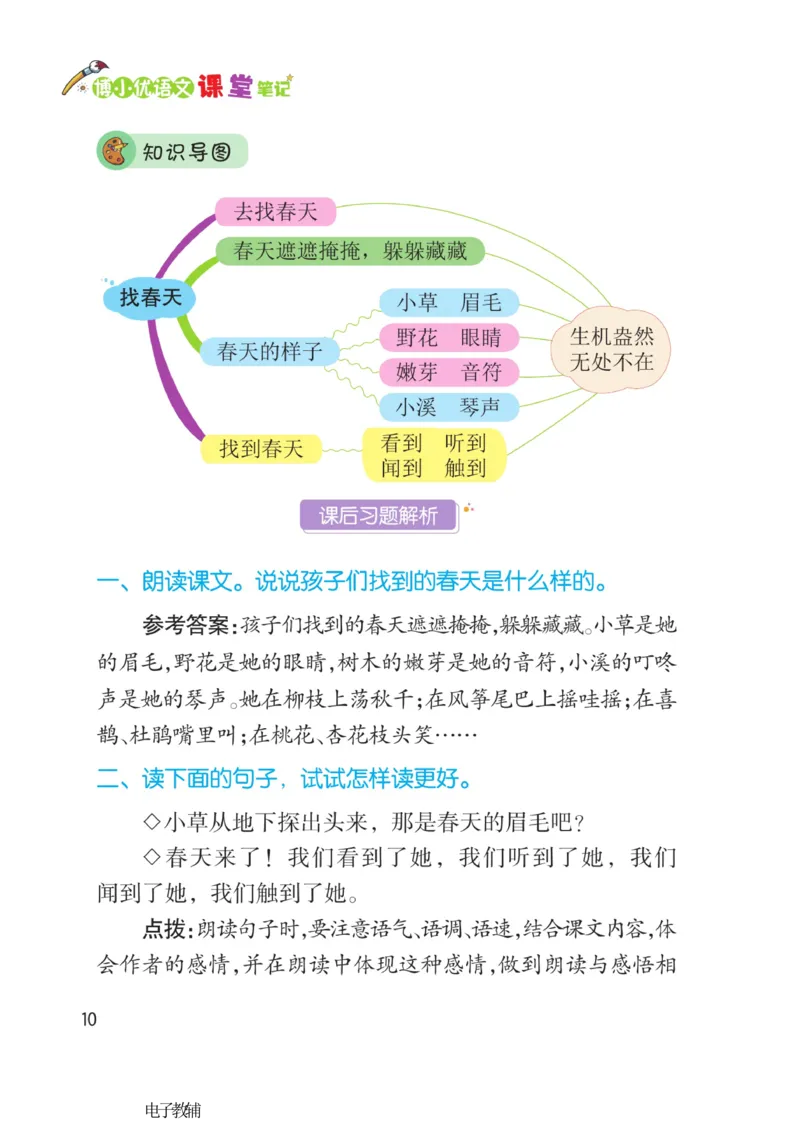 《博小优课堂笔记》语文2年级下册（RJ）_二年级上下册资料_小学二年级学习资料-25年更新版_2-02、小学二年级语文下册_2-2-2、练习题、作业、试题、试卷_电子册类