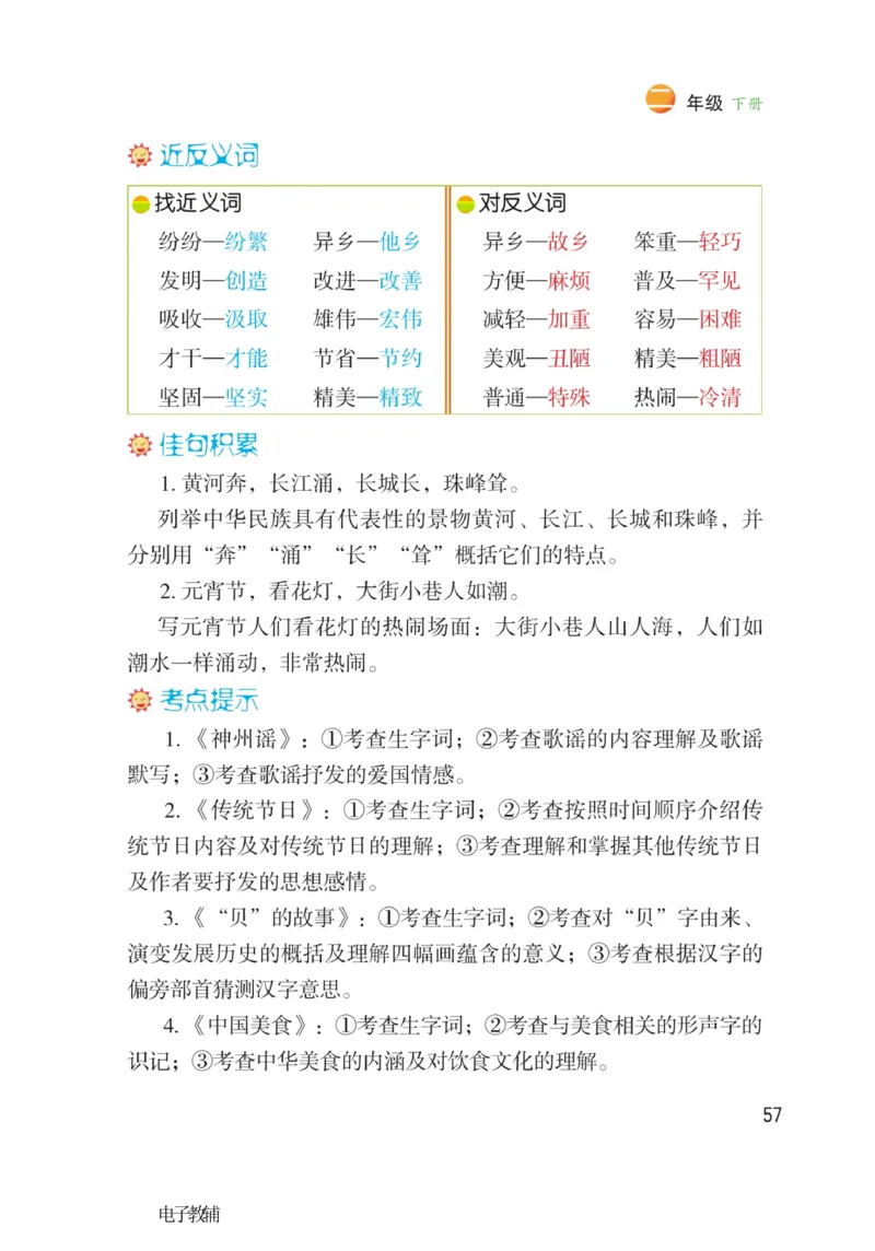 《博小优课堂笔记》语文2年级下册（RJ）_二年级上下册资料_小学二年级学习资料-25年更新版_2-02、小学二年级语文下册_2-2-2、练习题、作业、试题、试卷_电子册类