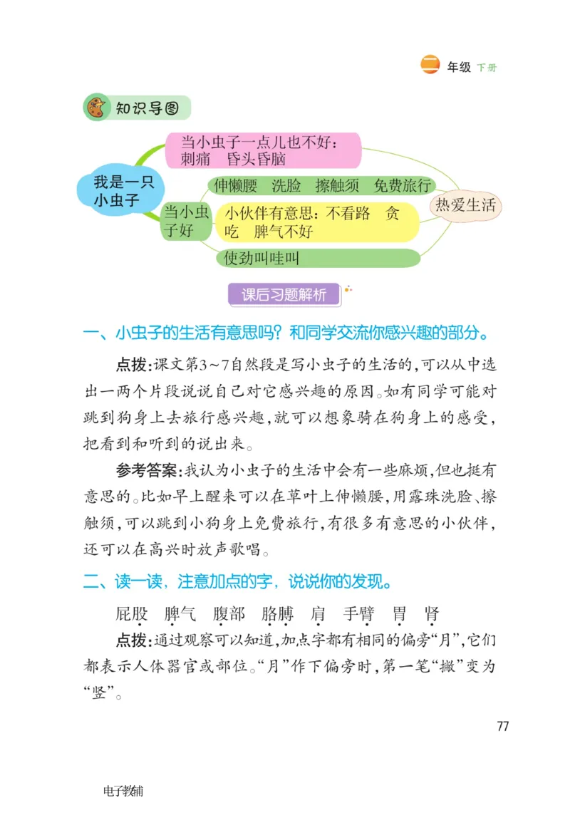 《博小优课堂笔记》语文2年级下册（RJ）_二年级上下册资料_小学二年级学习资料-25年更新版_2-02、小学二年级语文下册_2-2-2、练习题、作业、试题、试卷_电子册类
