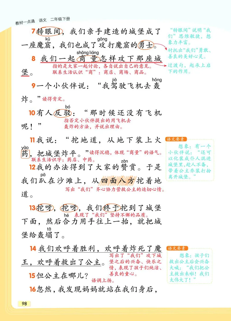 《教材一点通》语文2年级下册（RJ）_二年级上下册资料_小学二年级学习资料-25年更新版_2-02、小学二年级语文下册_2-2-2、练习题、作业、试题、试卷_电子册类_教材解读