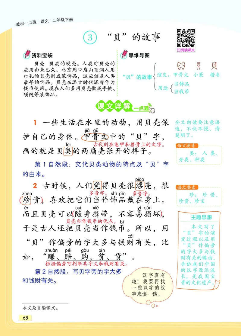 《教材一点通》语文2年级下册（RJ）_二年级上下册资料_小学二年级学习资料-25年更新版_2-02、小学二年级语文下册_2-2-2、练习题、作业、试题、试卷_电子册类_教材解读