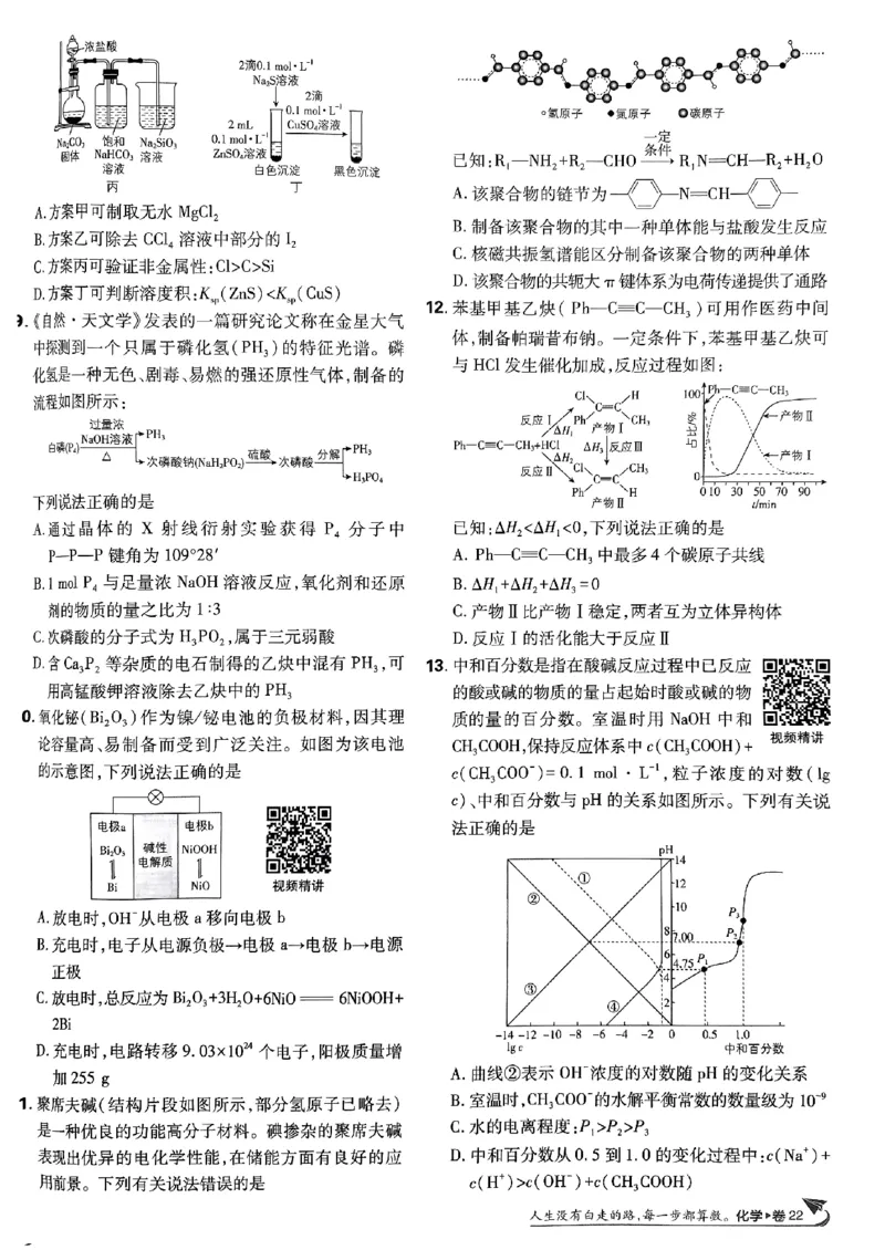 2025版高考必刷卷化学新高考版_2025高中教辅（后续还会更新新习题试卷）_《2025高考必刷卷》_化学