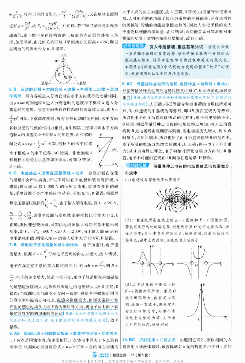 2025《金考卷&middot;特快专递&middot;第3期&middot;物理》答案_2025高中教辅（后续还会更新新习题试卷）_2025版《金考卷特快专递》_2025版金考卷特快专递第三期物理