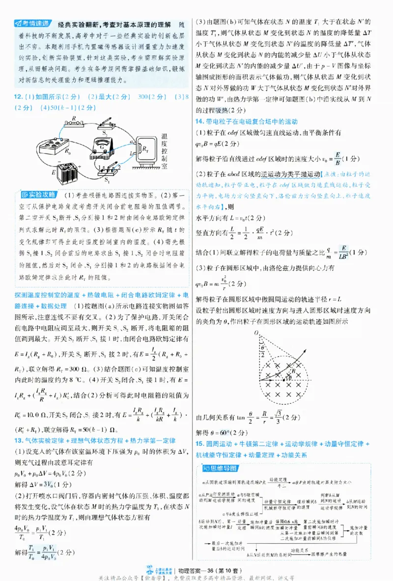 2025《金考卷&middot;特快专递&middot;第3期&middot;物理》答案_2025高中教辅（后续还会更新新习题试卷）_2025版《金考卷特快专递》_2025版金考卷特快专递第三期物理