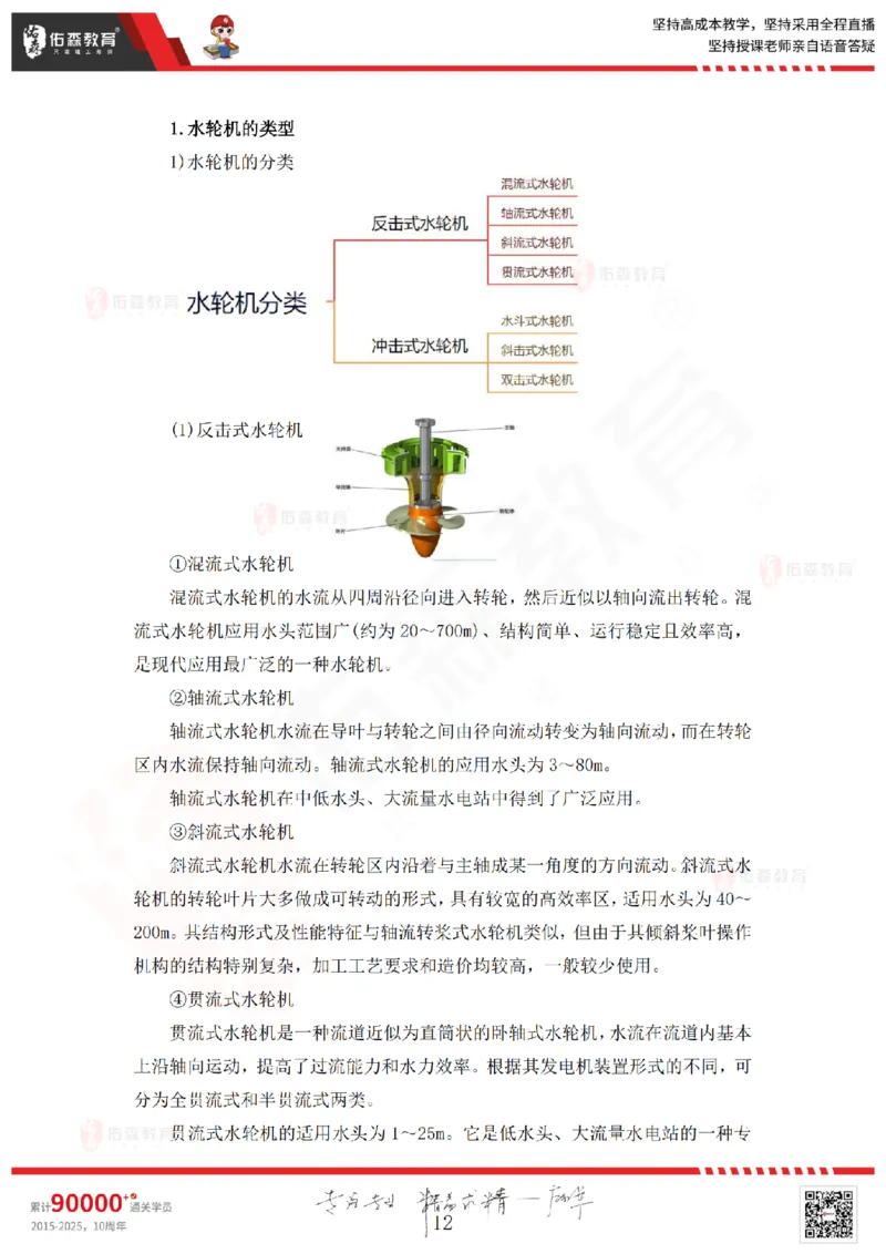 2025.4.12佑森教育赵建玲授课一建水利实务《第6章水闸、泵站与水电站工程》专用讲义，版权所有，侵权必究_2026年一级建造师_2026年一建水利_2025年一建水利SVIP