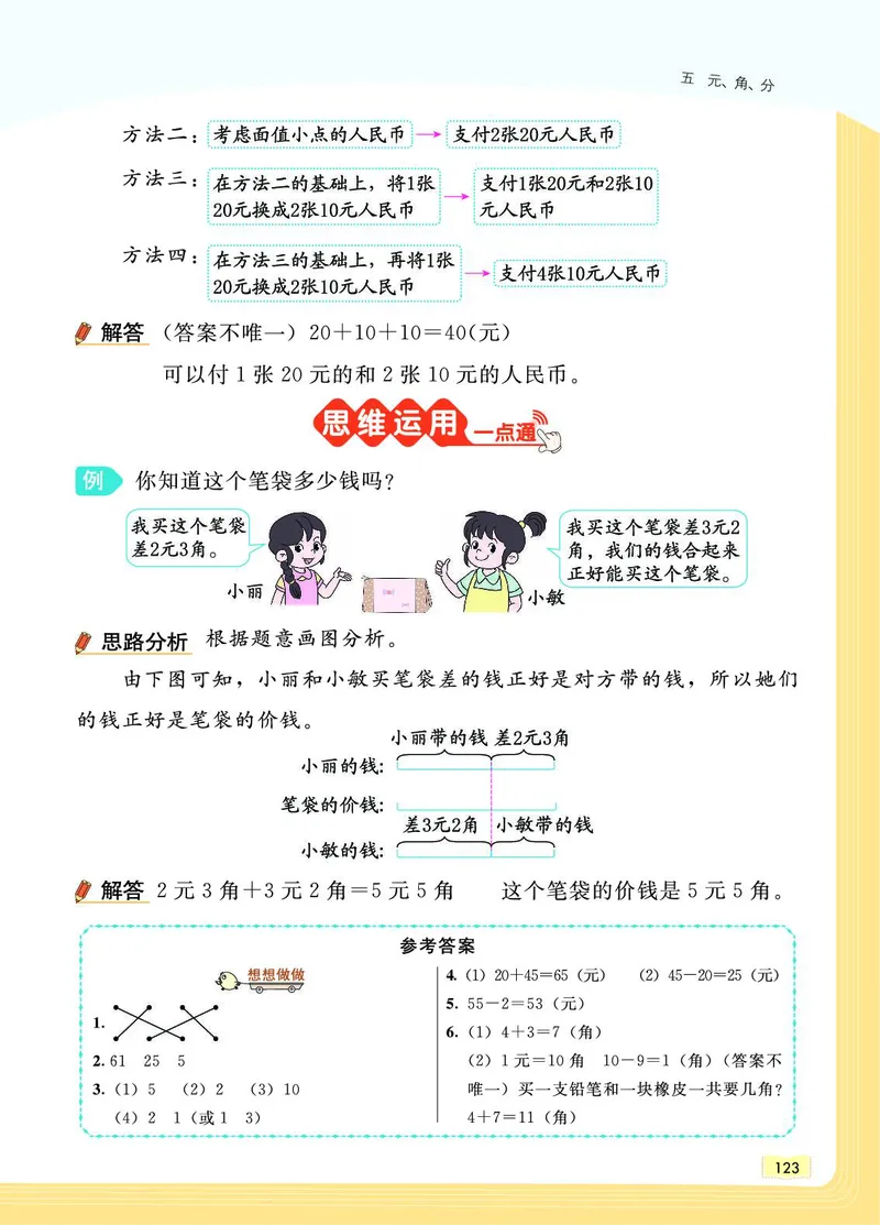 《教材一点通》数学1年级下册（SJ）_一年级上下册资料_小学一年级学习资料-25年更新版_1-04、小学一年级数学下册_1-4-2、练习题、作业、试题、试卷_苏教版_电子册类