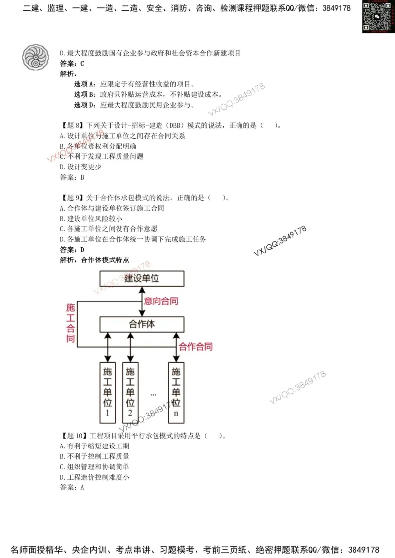 龙炎飞-考前密训_2026年一级建造师_2026年一建管理_2025年一建管理SVIP_05-考前密训✿央企特训✿机构普押_28-管理《终极密训+361题》龙炎飞推荐