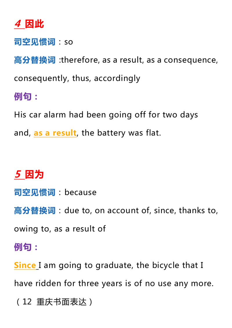 英语49高中英语60个写作加分词+常用句_S054高中英语备考必备学习资料包