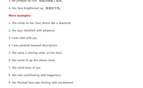 英语32高考英语读后续写&mdash;&mdash;细节描写素材_S054高中英语备考必备学习资料包