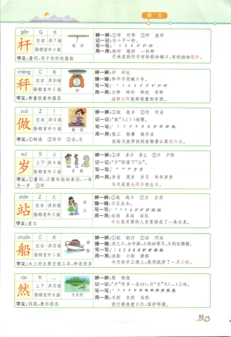《教材解读》部编版语文2年级上册_二年级上下册资料_小学二年级学习资料-25年更新版_2-01、小学二年级语文上册_2-1-1、复习、知识点、归纳汇总_语文二（上）教材讲解+预习单