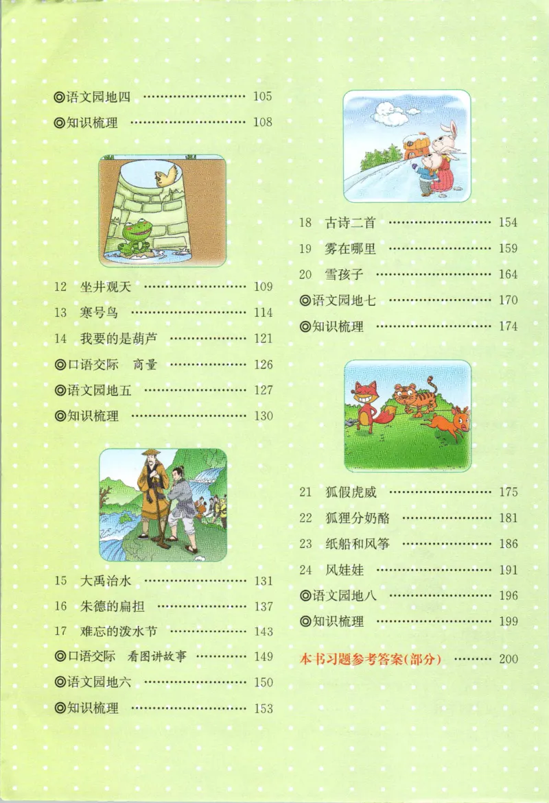 《教材解读》部编版语文2年级上册_二年级上下册资料_小学二年级学习资料-25年更新版_2-01、小学二年级语文上册_2-1-1、复习、知识点、归纳汇总_语文二（上）教材讲解+预习单