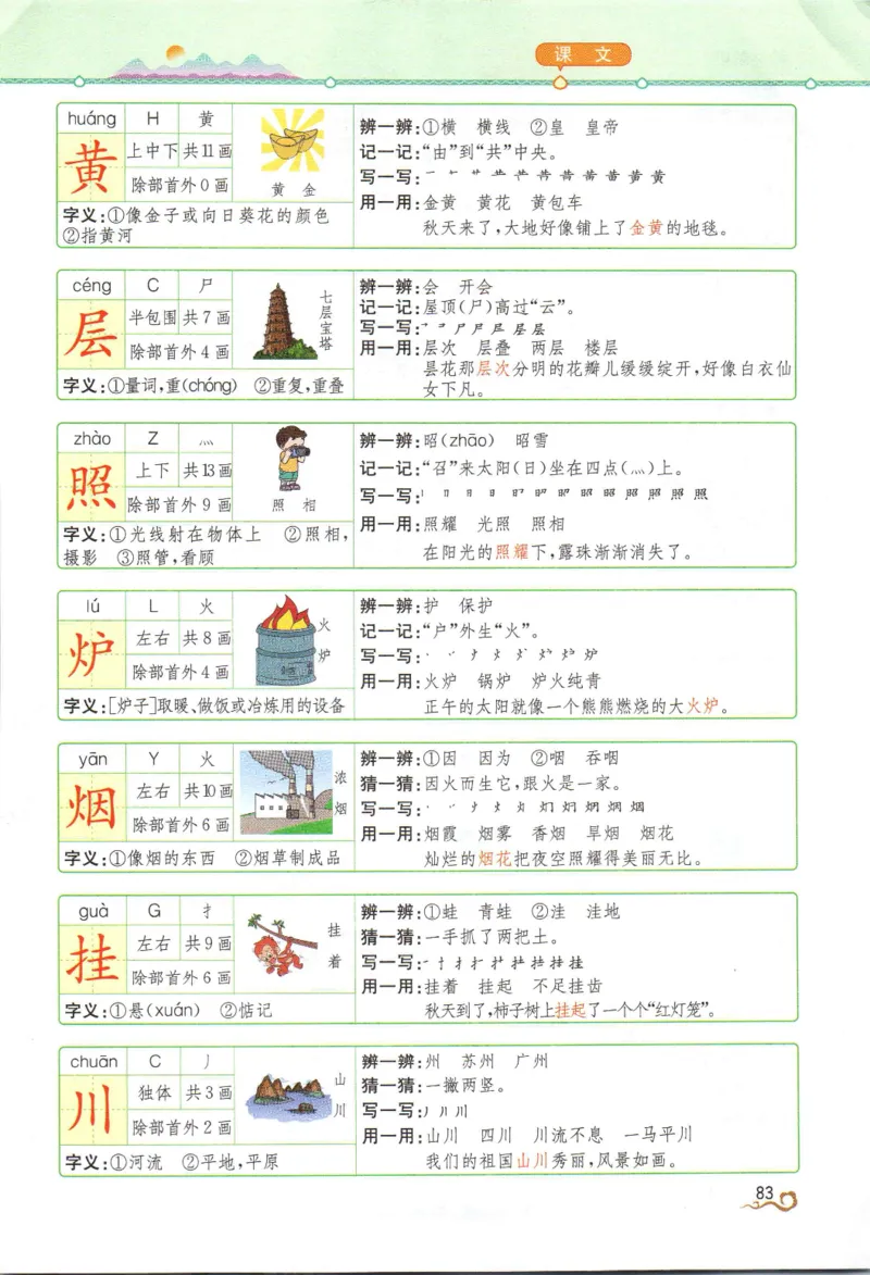 《教材解读》部编版语文2年级上册_二年级上下册资料_小学二年级学习资料-25年更新版_2-01、小学二年级语文上册_2-1-1、复习、知识点、归纳汇总_语文二（上）教材讲解+预习单