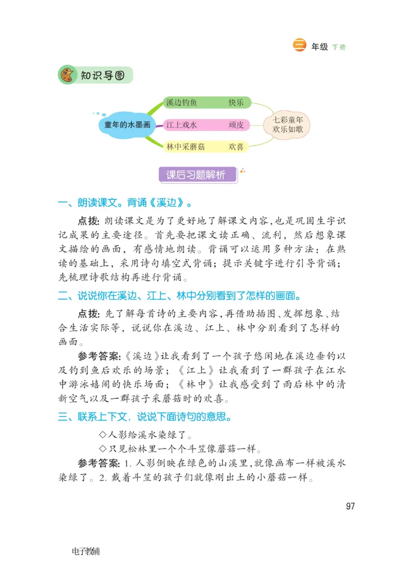 《博小优课堂笔记》语文3年级下册（RJ）_三年级上下册资料_小学三年级学习资料-25年更新版_3-02、小学三年级语文下册_3-2-2、练习题、作业、试题、试卷_电子册类