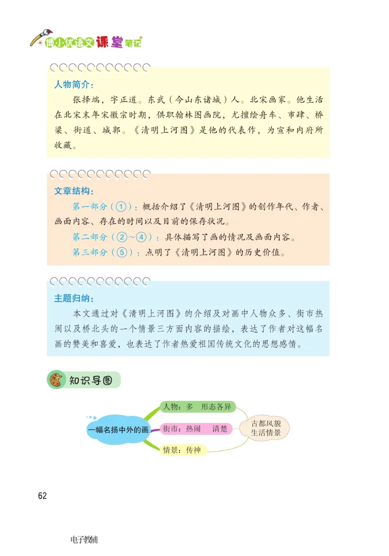 《博小优课堂笔记》语文3年级下册（RJ）_三年级上下册资料_小学三年级学习资料-25年更新版_3-02、小学三年级语文下册_3-2-2、练习题、作业、试题、试卷_电子册类