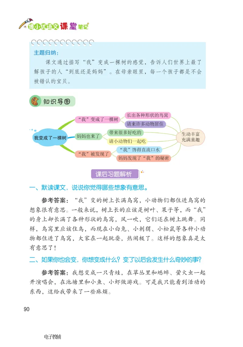 《博小优课堂笔记》语文3年级下册（RJ）_三年级上下册资料_小学三年级学习资料-25年更新版_3-02、小学三年级语文下册_3-2-2、练习题、作业、试题、试卷_电子册类