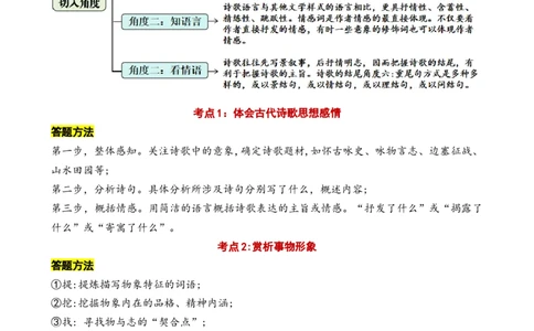 专题7咏物抒怀诗小学语文古诗词专项训练（学生版)-8页_一年级语文下册（统编版）_古诗词_2024年秋季念念不忘版