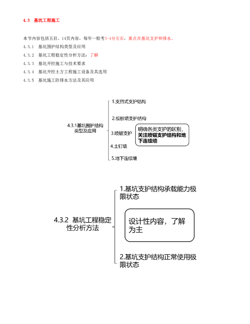 05.16-第1篇-第4章-4.3.1-基坑围护结构类型及应用_2026年一级建造师_2026年一建矿业_2025年一建矿业SVIP_02-基础精讲✿高端面授✿深度强化_16-矿业《天一精讲班》顾士东KL_04.第四章