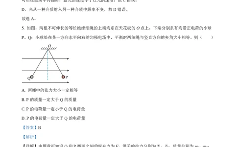 2024年高考物理试卷（新课标）（解析卷）_物理历年高考真题_新&middot;PDF版2008-2025&middot;高考物理真题_物理（按年份分类）2008-2025_2024&middot;高考物理真题