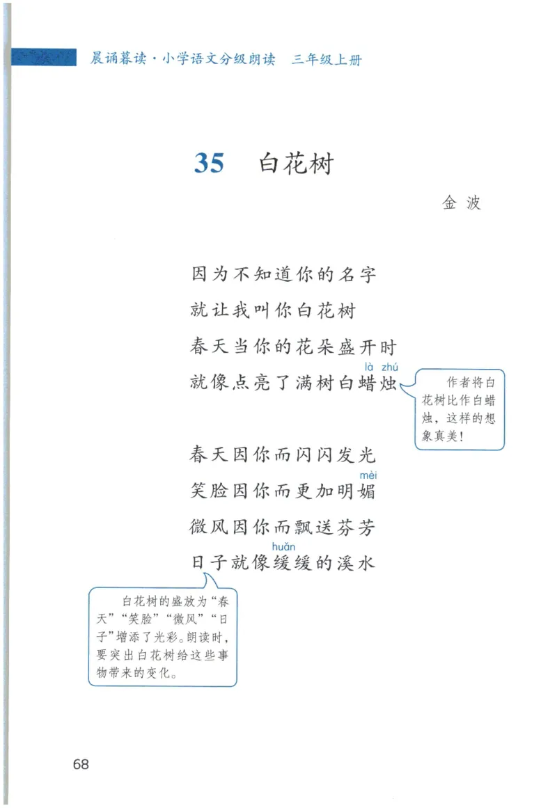 《晨诵暮读》3年级-上_一年级上下册资料_小学一年级学习资料-25年更新版_1-00、幼小衔接_幼小衔接每日晨读篇_1-5年级晨读读物_《晨诵暮读》1-6年级上下册