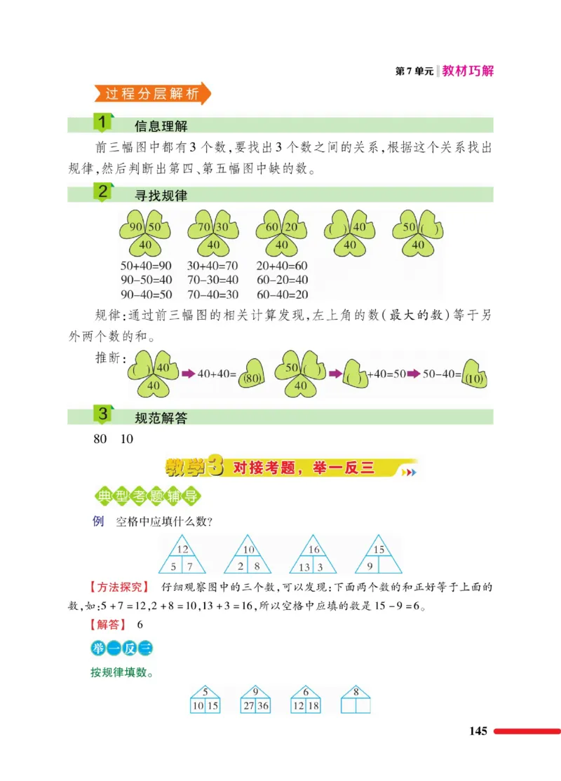 《教材巧解》数学1年级下册（RJ）_一年级上下册资料_小学一年级学习资料-25年更新版_1-04、小学一年级数学下册_1-4-2、练习题、作业、试题、试卷_人教版_电子册