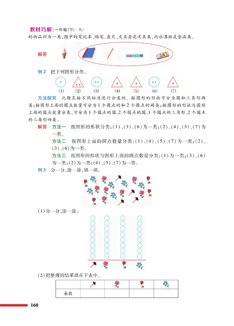 《教材巧解》数学1年级下册（RJ）_一年级上下册资料_小学一年级学习资料-25年更新版_1-04、小学一年级数学下册_1-4-2、练习题、作业、试题、试卷_人教版_电子册