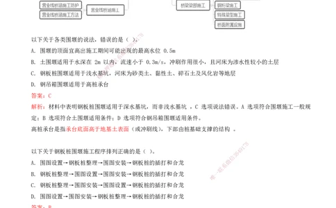 05.05-第4章-铁路桥涵工程（一）_2026年一级建造师_2026年一建铁路_2025年一建铁路SVIP_03-习题精析✿实战特训✿模考通关_06-铁路《习题精析班》陈士甲KL