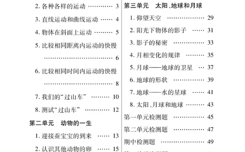 《快乐练习》科学3年级下册（教科版）_三年级上下册资料_小学三年级学习资料-25年更新版_3-10、小学三年级科学下册_教科版_电子册类