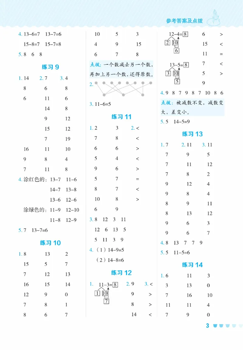 《星级口算天天练》23春数学1年级下册（RJ）_一年级上下册资料_小学一年级学习资料-25年更新版_1-04、小学一年级数学下册_1-4-2、练习题、作业、试题、试卷_人教版_电子册