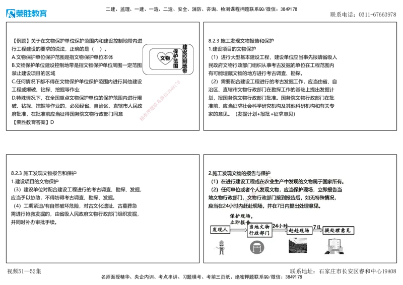 视频51&mdash;52集第8章建设工程环境保护和历史文化遗产保护法律制度（可打印版）_2026年一建法规_2025年一建法规SVIP_02-基础精讲✿高端面授✿深度强化_讲义