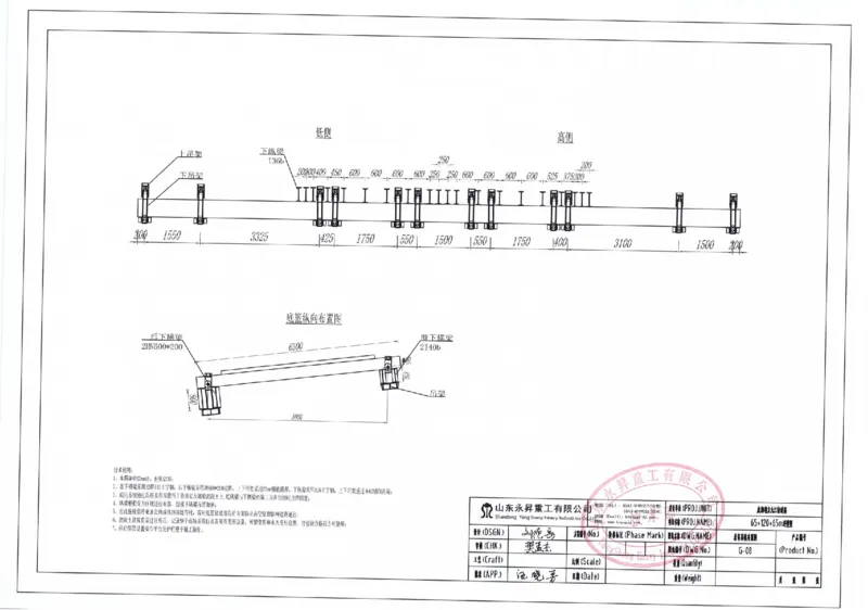 附件8：中建一局九江快速路挂篮图纸20210721-签字盖章_2021-2023年优秀施组方案_施工方案_方案11-新建快速路系统（一期)工程总承包（一标段）项目-矮塔斜拉桥安全专项施工方案