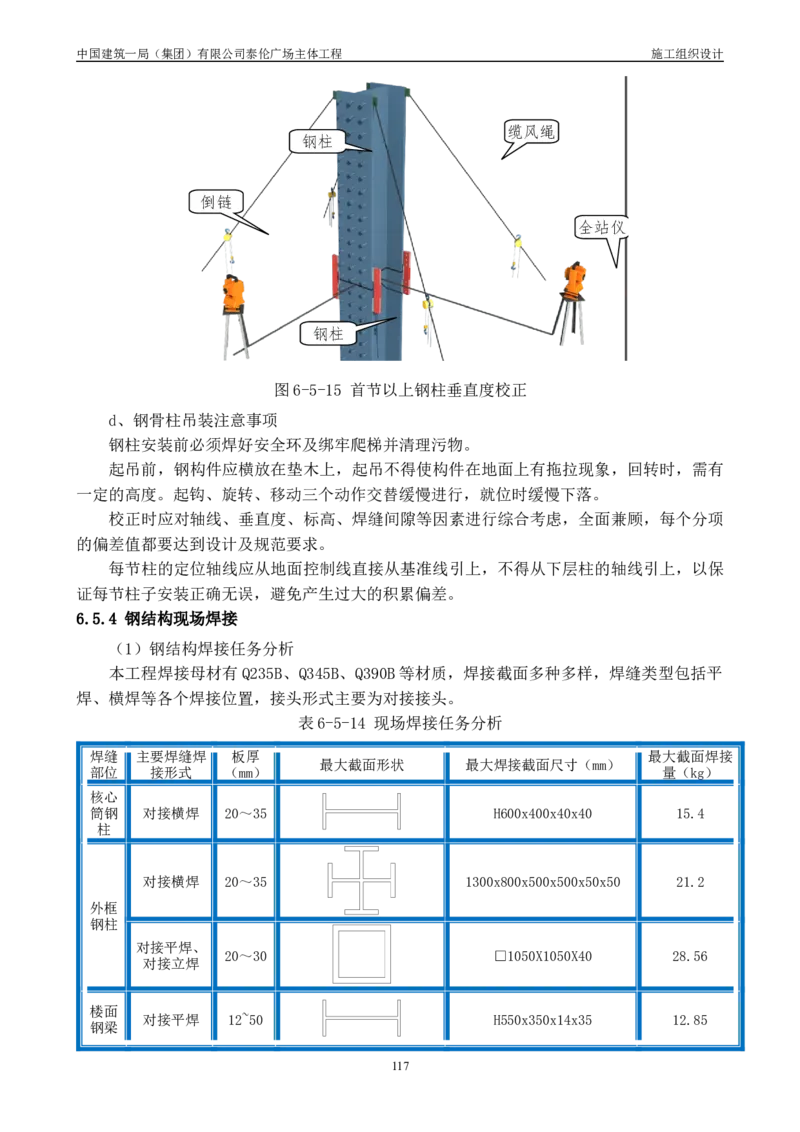 施工组织总设计-泰伦广场主体工程_2021-2023年优秀施组方案_施工组织设计_施组20-泰伦广场施工组织设计_1、施工组织总设计-泰伦广场主体工程