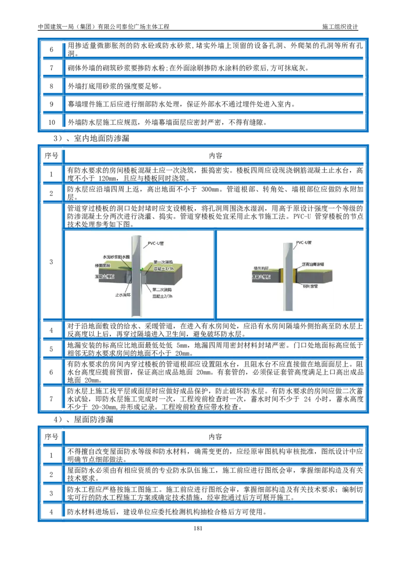 施工组织总设计-泰伦广场主体工程_2021-2023年优秀施组方案_施工组织设计_施组20-泰伦广场施工组织设计_1、施工组织总设计-泰伦广场主体工程