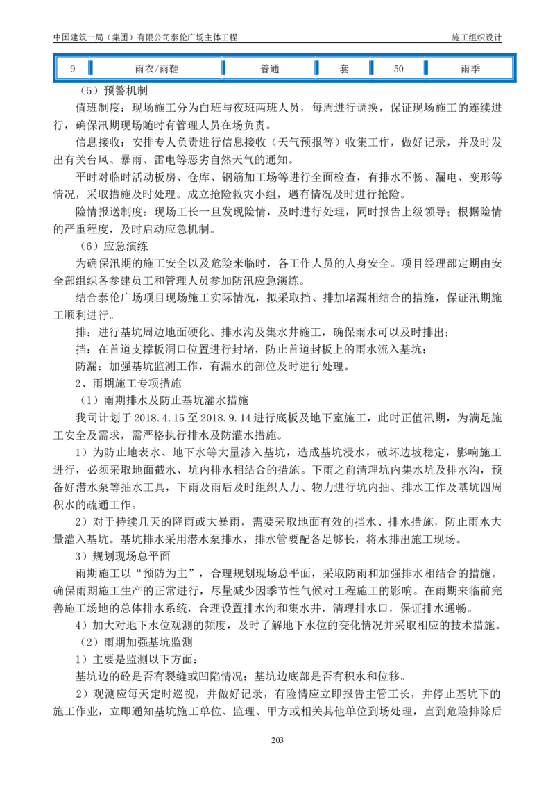 施工组织总设计-泰伦广场主体工程_2021-2023年优秀施组方案_施工组织设计_施组20-泰伦广场施工组织设计_1、施工组织总设计-泰伦广场主体工程