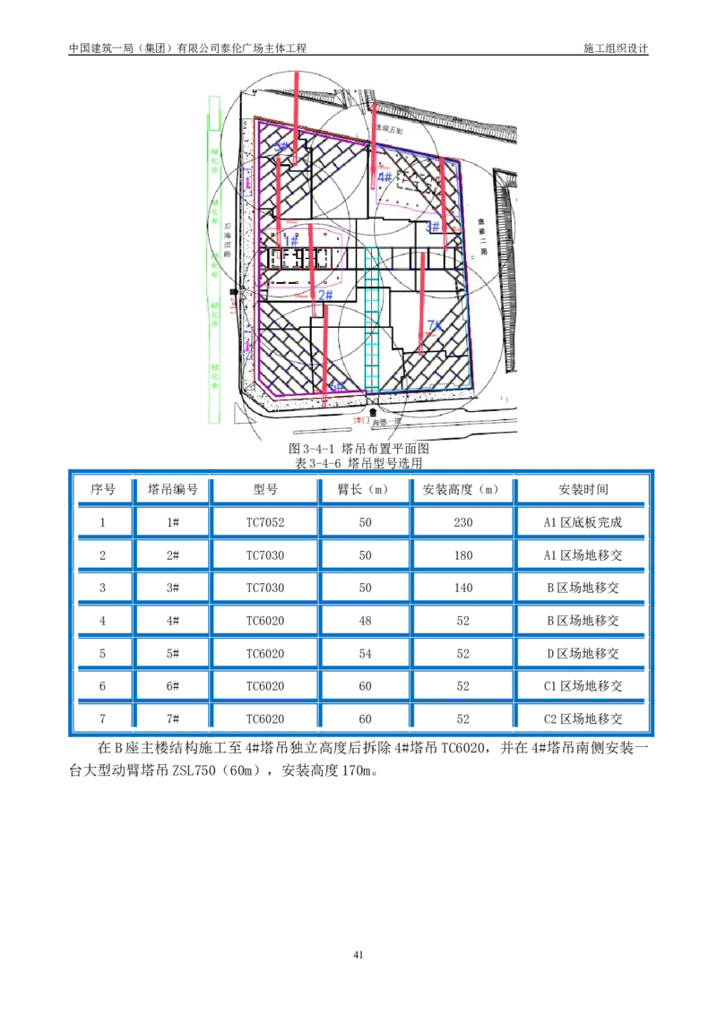 施工组织总设计-泰伦广场主体工程_2021-2023年优秀施组方案_施工组织设计_施组20-泰伦广场施工组织设计_1、施工组织总设计-泰伦广场主体工程