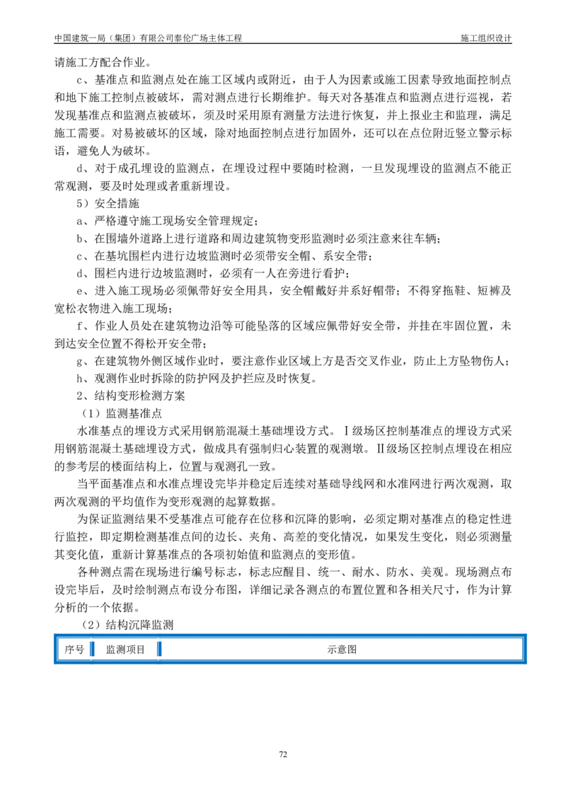 施工组织总设计-泰伦广场主体工程_2021-2023年优秀施组方案_施工组织设计_施组20-泰伦广场施工组织设计_1、施工组织总设计-泰伦广场主体工程