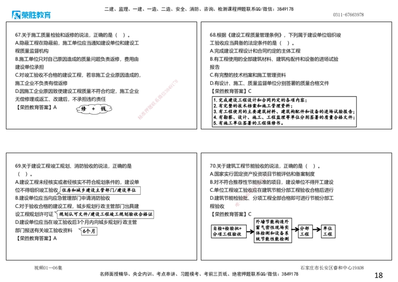 视频01&mdash;06集2025一建法规预测A卷讲义（可打印版）_2026年一建法规_2025年一建法规SVIP_05-考前密训✿央企特训✿机构普押_13-法规《预测AB卷》桂林RS_讲义