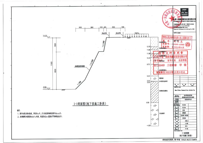 附件1：埃及阿拉曼新城超高综合体项目T01标段边坡防护设计方案_2021-2023年优秀施组方案_施工方案_埃及阿拉曼标志塔项目-基坑土方开挖及降水工程专项施工方案_1、施工方案