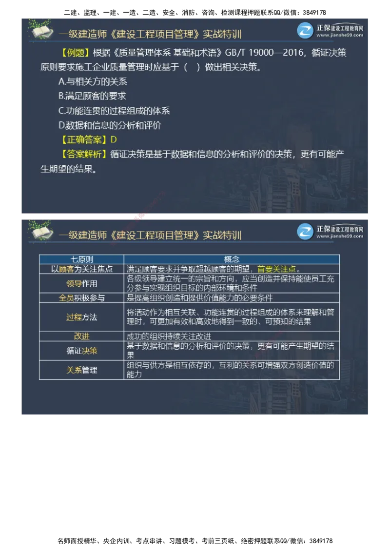 课件_2026年一级建造师_2026年一建管理_2025年一建管理SVIP_03-习题精析✿实战特训✿模考通关_21-管理《实战特训直播》李娜JG推荐