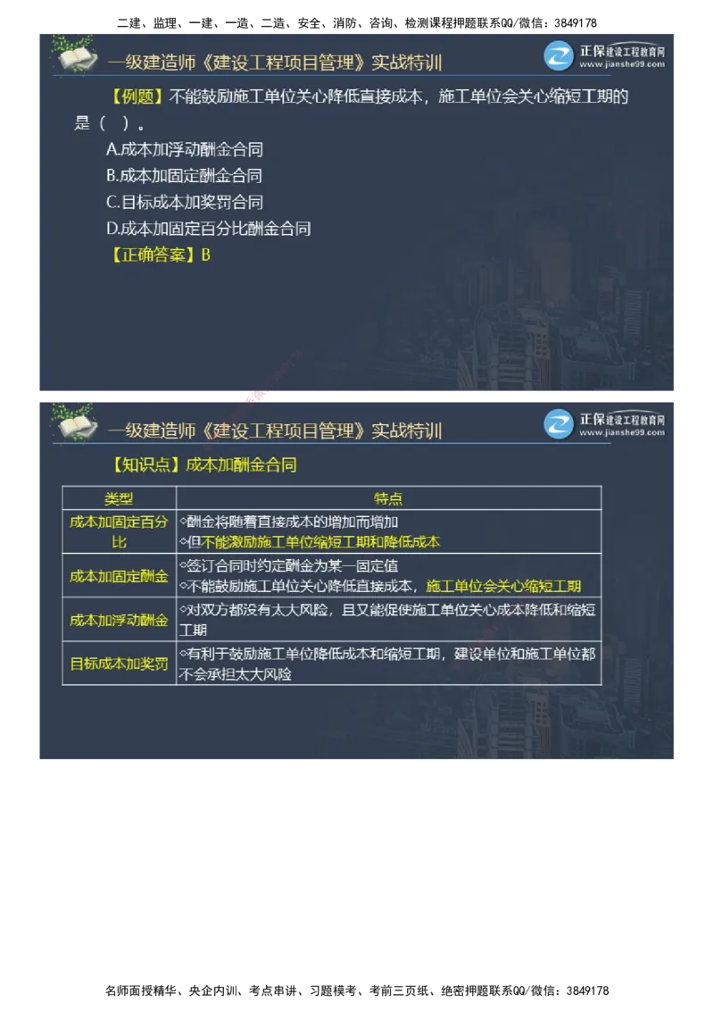 课件_2026年一级建造师_2026年一建管理_2025年一建管理SVIP_03-习题精析✿实战特训✿模考通关_21-管理《实战特训直播》李娜JG推荐