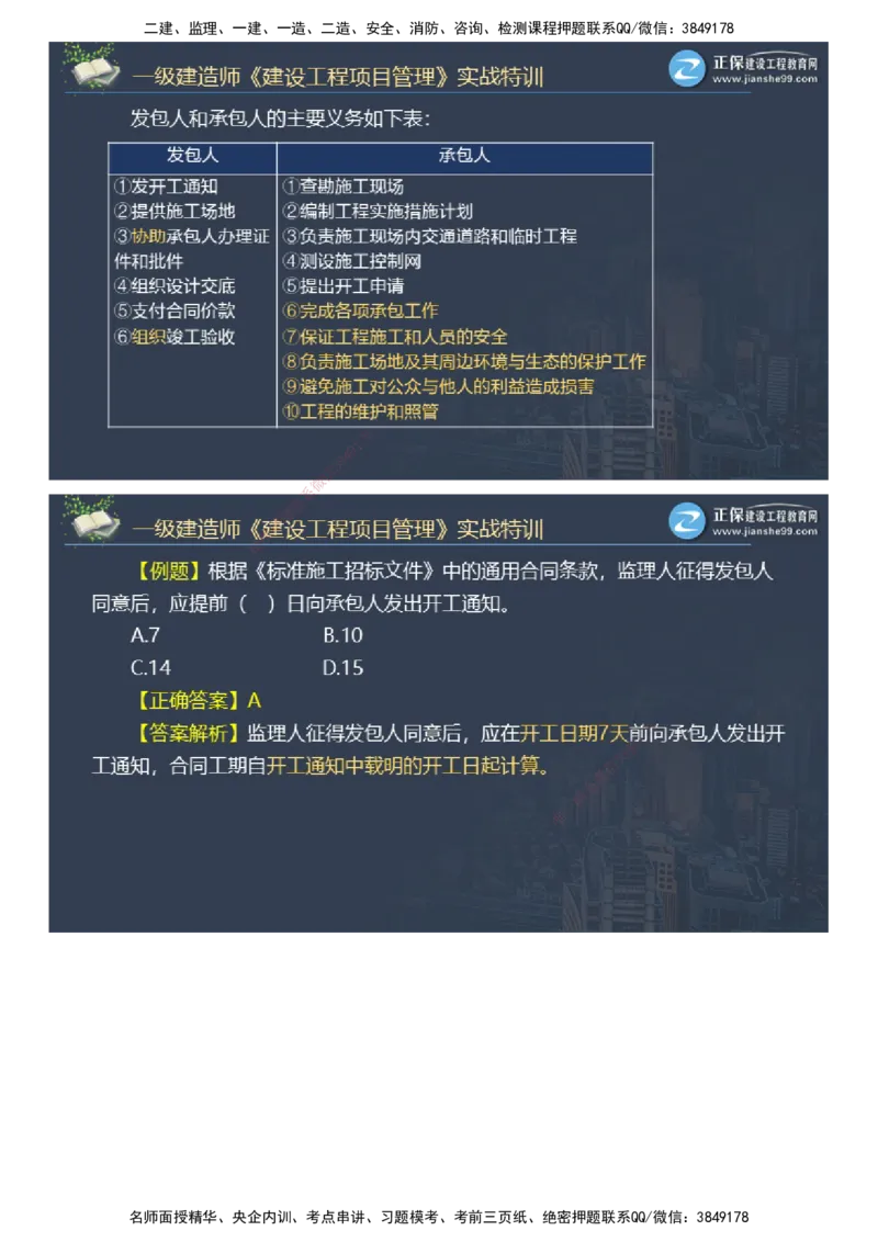 课件_2026年一级建造师_2026年一建管理_2025年一建管理SVIP_03-习题精析✿实战特训✿模考通关_21-管理《实战特训直播》李娜JG推荐