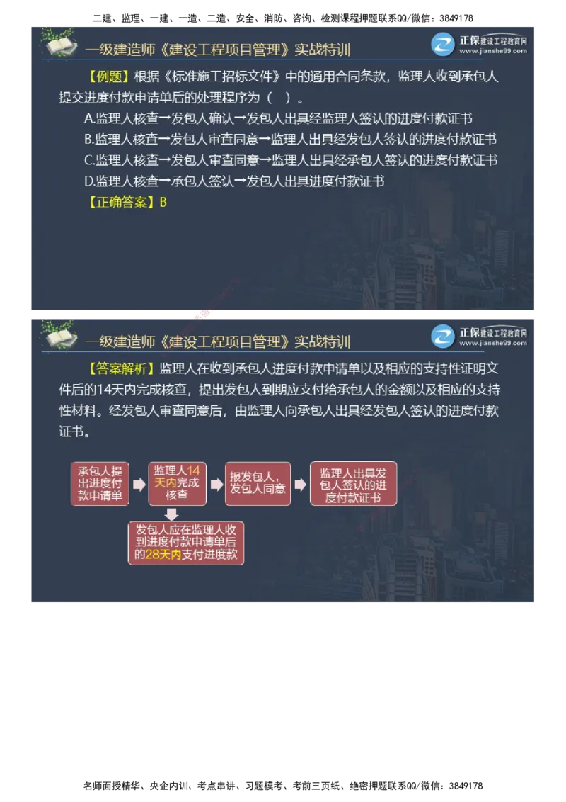 课件_2026年一级建造师_2026年一建管理_2025年一建管理SVIP_03-习题精析✿实战特训✿模考通关_21-管理《实战特训直播》李娜JG推荐
