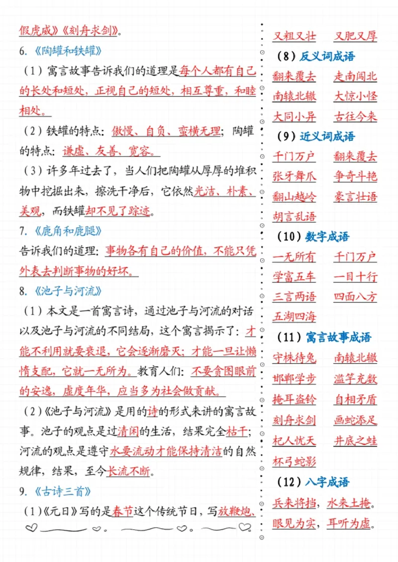 三下语文寒假必背知识点_三年级上下册资料_三年级下册小红书同款资料_三下语文