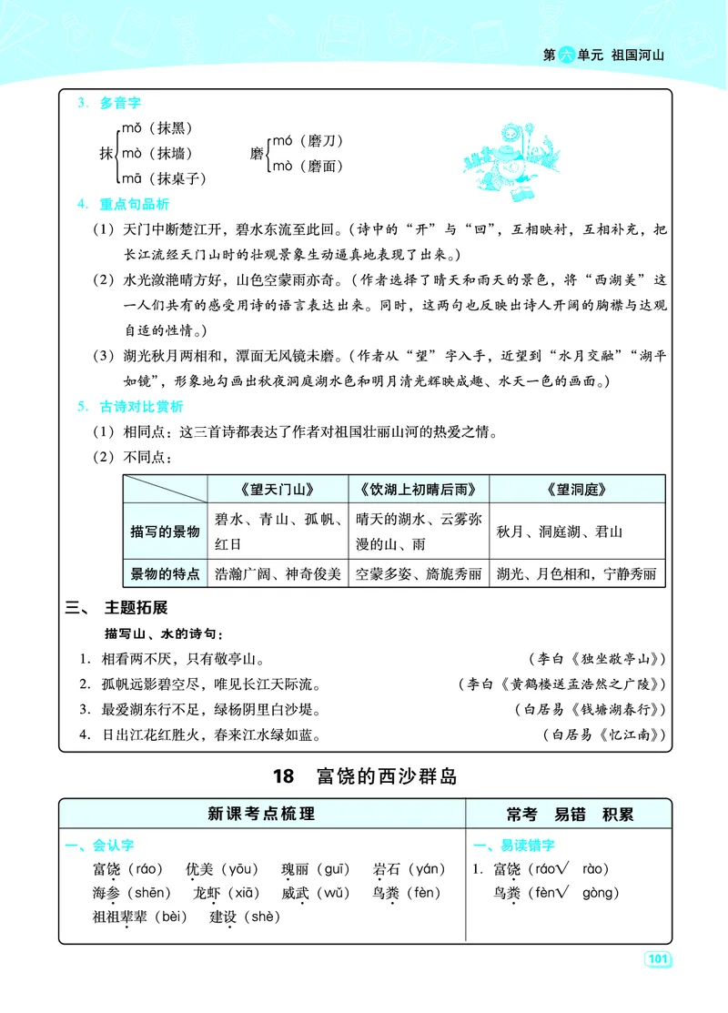 三（上）语文期末每一课重考点梳理（全册）_三年级上下册资料_小学三年级学习资料-25年更新版_3-01、小学三年级语文上册_3-1-1、复习、知识点、归纳汇总_语文三（上）重点总汇