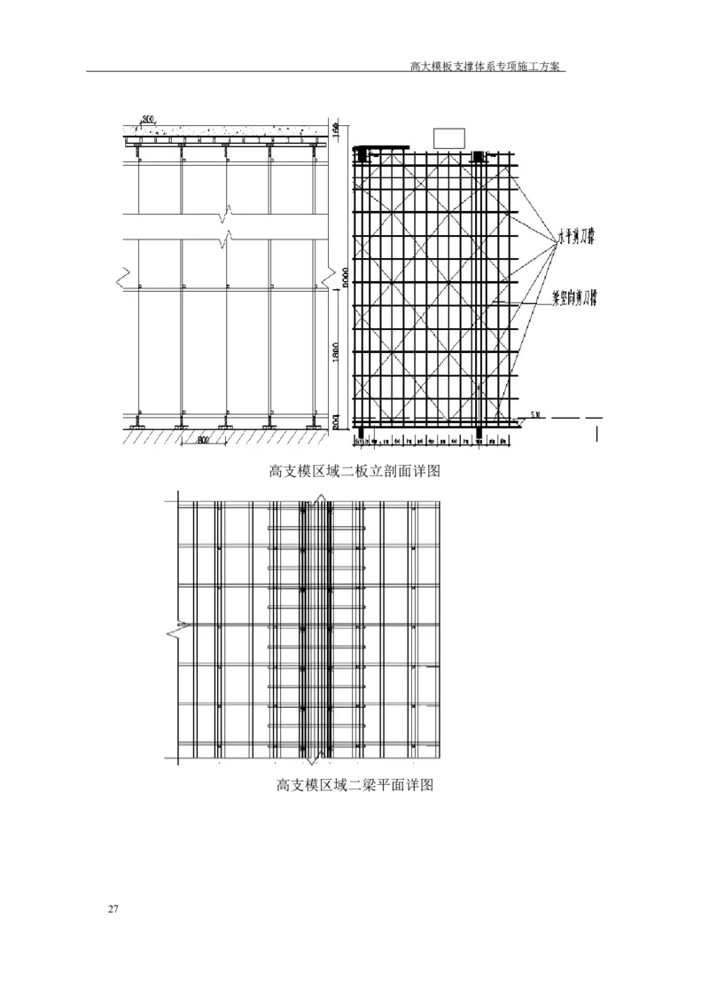 成都万达城会议中心及六星酒店二期开发建设项目：44#楼会议中心高支模方案_2020年公司级优秀施组方案