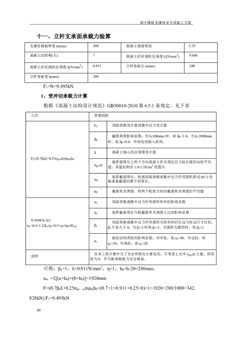 成都万达城会议中心及六星酒店二期开发建设项目：44#楼会议中心高支模方案_2020年公司级优秀施组方案