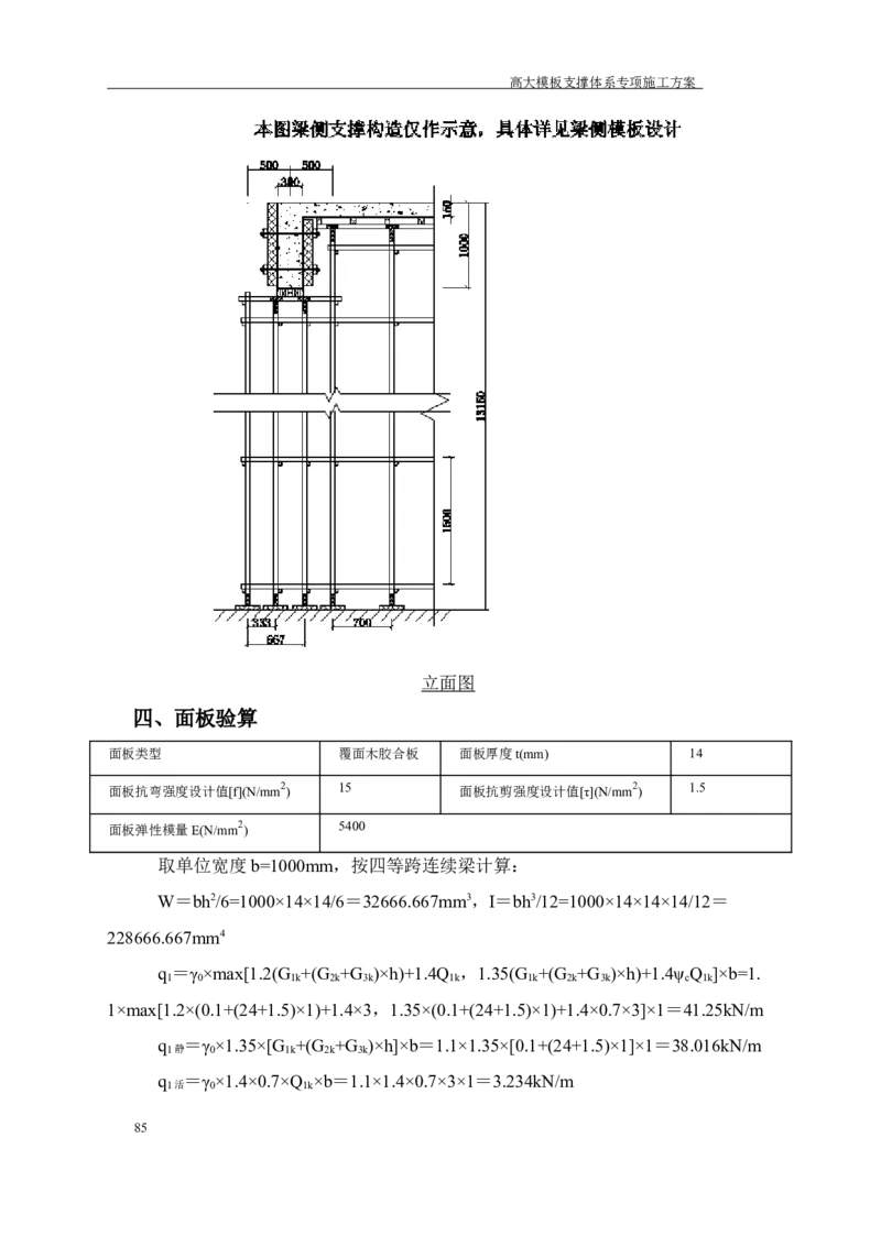 成都万达城会议中心及六星酒店二期开发建设项目：44#楼会议中心高支模方案_2020年公司级优秀施组方案