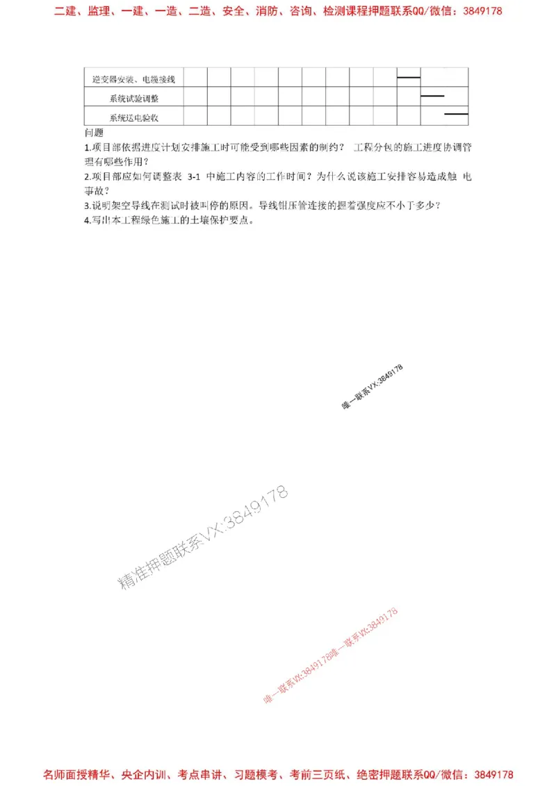 2025一建机电模拟卷四（空白）_2026年一级建造师_2026年一建机电_2025年一建机电SVIP_05-考前密训✿央企特训✿机构普押_14-机电《考前模拟卷》刘忠海